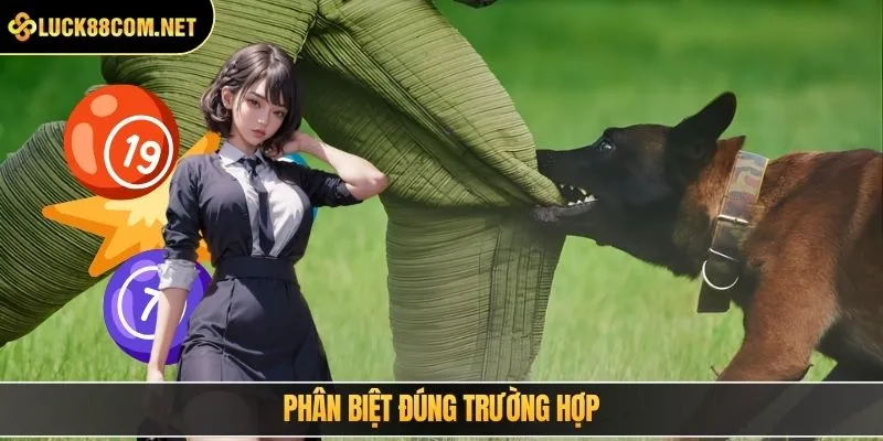 Phân biệt đúng trường hợp