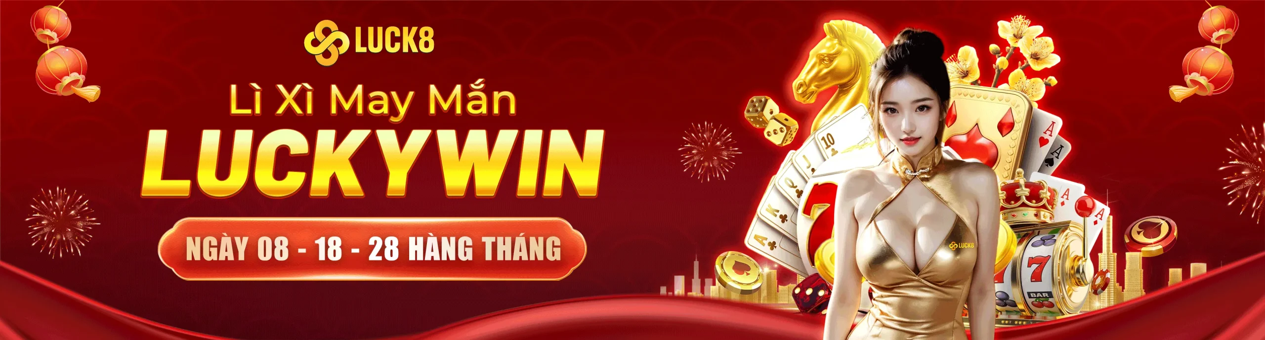 LÌ XÌ MAY MẮN LUCKYWIN